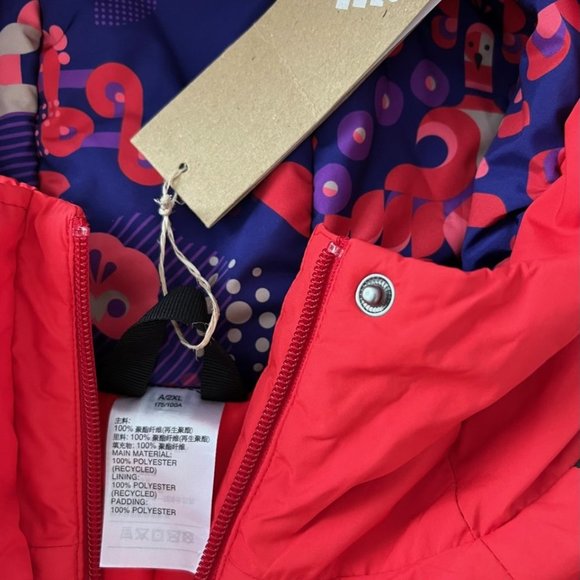 Adidas GN7377  Cny X-Bu Short Sport Jacket Scarlett Red - Picture 5 of 6